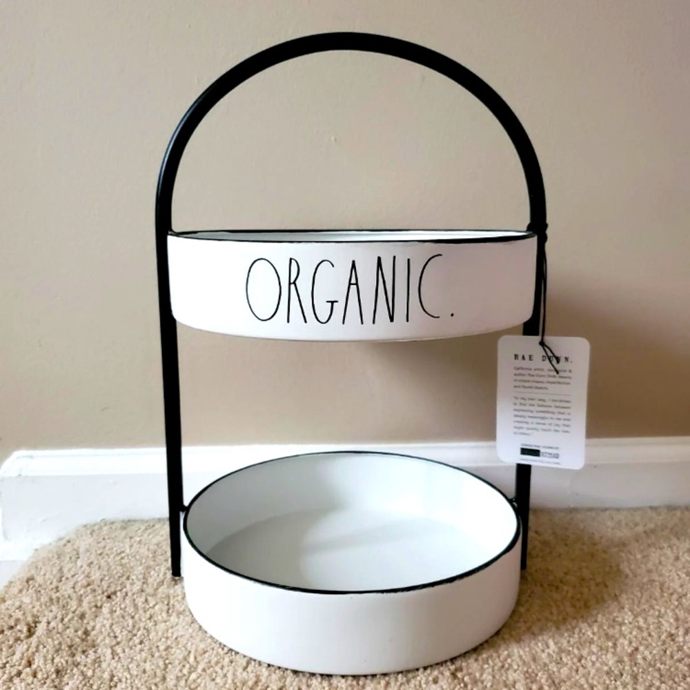 COPY - RAE DUNN NWT organic tiered display